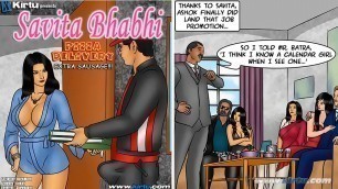 Savita Bhabhi Episode 78 - Pizza Delivery – Extra Sausage &excl;&excl;&excl;