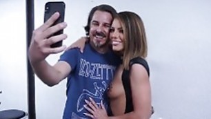 Adriana Chechik&#'s Fan Blowbang Behind the Scenes from 2017-12-11.