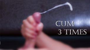 18 Years. Cum 3 Times in Cum no Hands .1min Multiple Cum