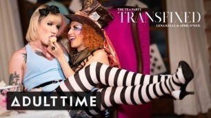 ADULT TIME Transfixed: Lena Kelly & April O'Neil Tea Party