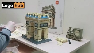 3 Hrs 40 of in only 2 Minutes (10x Speed) - Lego Wange 8021 Triumphal Arch