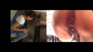 Mov10 (Asian Woman Pissing in Public Urinals)