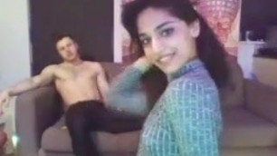 Interracial couple - webcam