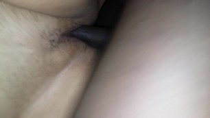 Black Cock in White Pussy Trini Style