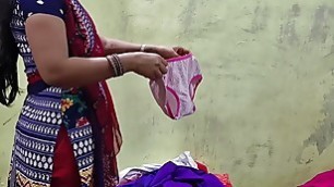 For a thousand rupees, the young maid took off her dress and got her pussy .