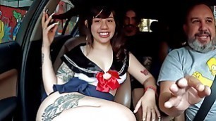 Tiktok star ends up in Ted&#'s ride - Kine Chan